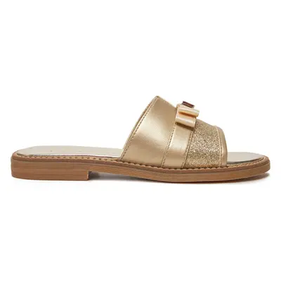 Nazouváky Tommy Hilfiger Sandal T4A2-33942-0572 M Zlatá