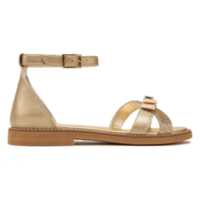 Sandály Tommy Hilfiger Sandal T4A2-33943-0572 S Zlatá