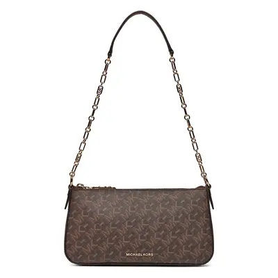 Kabelka MICHAEL Michael Kors Chain Pouchette 32H3G8EW6B Hnědá