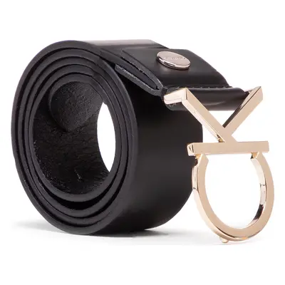 Dámský pásek Calvin Klein Ck Adj.Logo Belt 3.5Cm K60K602141 Černá