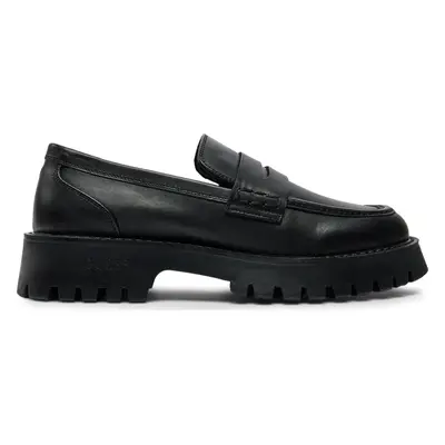 Loafersy Guess FM8GOM LEA12 Černá