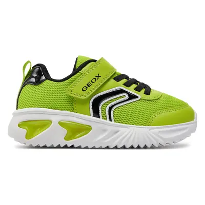 Sneakersy Geox J Assister Boy J45DZC 014CE C3707 S Zelená