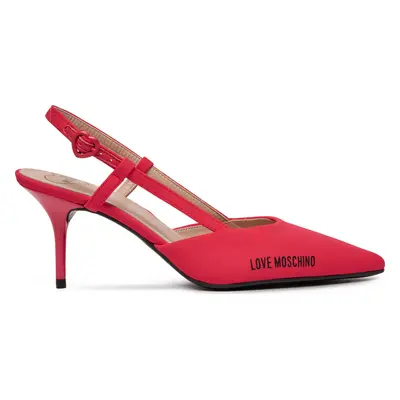 Sandály LOVE MOSCHINO JA10627G1MIMX500 Červená