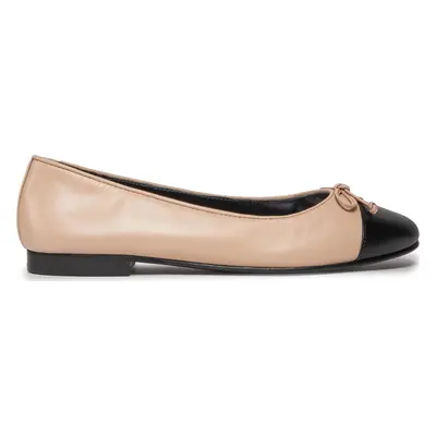 Baleríny Tory Burch Cap-Toe Ballet 154512 Béžová