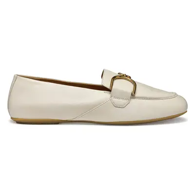 Loafersy Geox D Palmaria D45MUJ 000TU C1122 Béžová