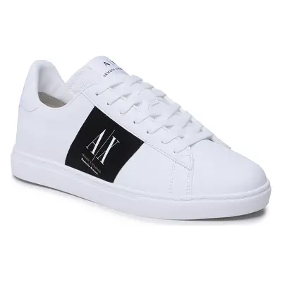 Sneakersy Armani Exchange XUX173 XV666 S588 Bílá