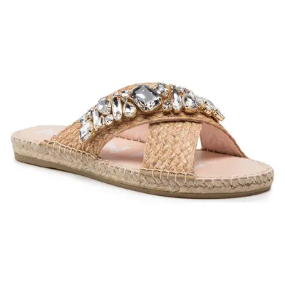 Espadrilky Manebi Flat Sandals G 5.1 JS Béžová