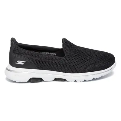 Polobotky Skechers Go Walk 5 15901/BKW Černá