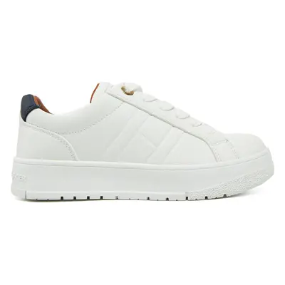 Sneakersy Tommy Hilfiger Low Cut Lace-Up Sneaker T3X9-33857-1355 S Bílá