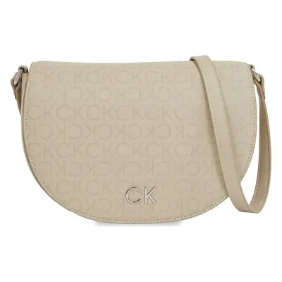 Kabelka Calvin Klein Ck Daily Saddle Bag_Epi Mono K60K611879 Béžová