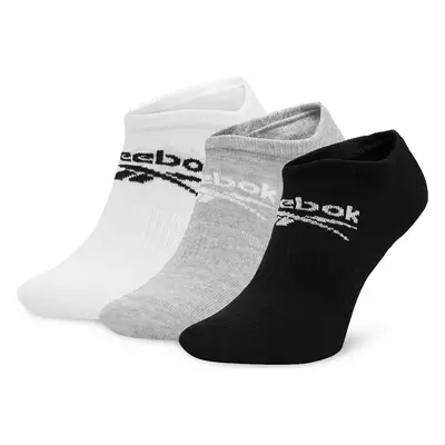 Sada 3 párů nízkých ponožek unisex Reebok R0353-SS24 (3-pack) Barevná