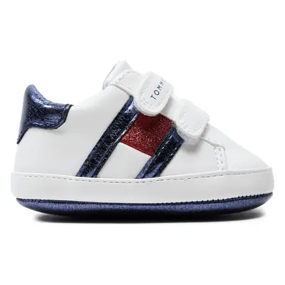 Sneakersy Tommy Hilfiger Kiki T0A4-33180-1528 Bílá