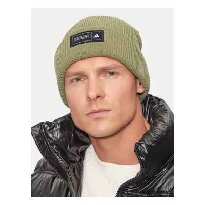 Čepice adidas Essentials Cuffed Beanie IY5257 Zelená