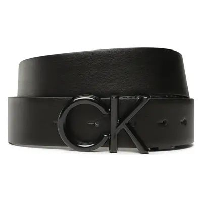 Pánský pásek Calvin Klein Adjrev Ck Metal Bombe Mono 35Mm K50K509964 Černá