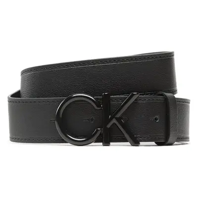 Pánský pásek Calvin Klein Adj Ck Metal Bobe Black 35Mm K50K510623 Černá