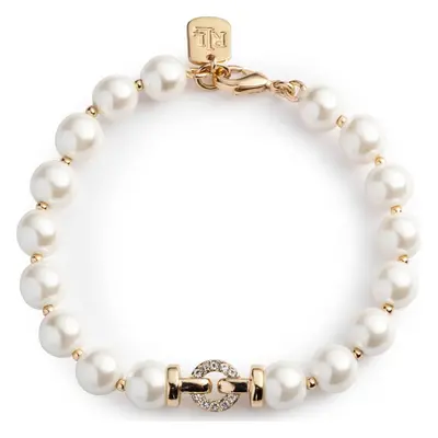 Náramek LAUREN RALPH LAUREN Br 7.25In Pearl Flex 14B00465 Bílá