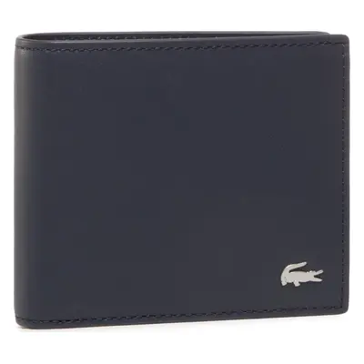 Velká pánská peněženka Lacoste Small Billfold NH1115FG Tmavomodrá