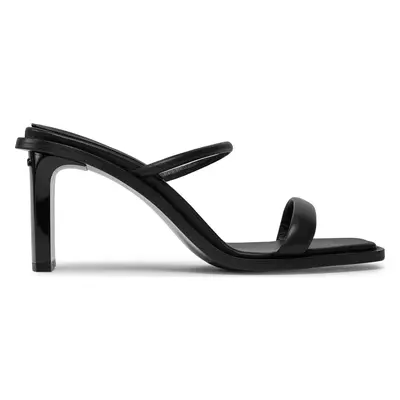 Nazouváky Calvin Klein Padded Curved Stil Slide 70 HW0HW01992 Černá