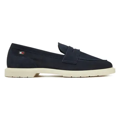 Loafersy Tommy Hilfiger FW0FW08679 Tmavomodrá