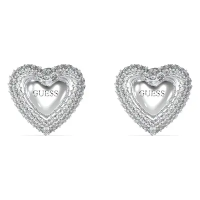 Naušnice Guess JUBE05 020JW Stříbrná