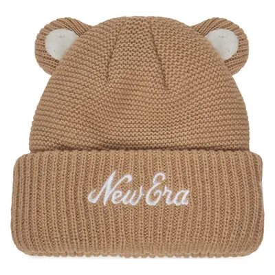 Čepice New Era Teddy Bear Ears Cuff Knit Beanie 60580794 Hnědá