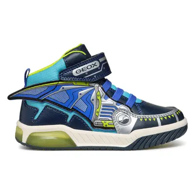 Sneakersy Geox J Inek Boy J469CB 011BC C4226 D Tmavomodrá