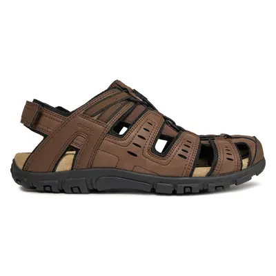 Sandály Geox Uomo Sandal Strada U4524C 000ME C6006 Hnědá