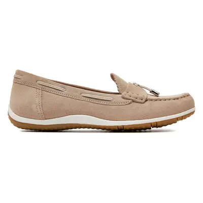 Mokasíny Geox D Vega Moc D35DNA 00022 C6738 Hnědá