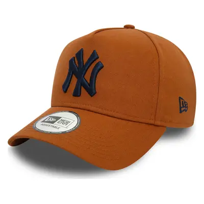 Kšiltovka New Era New York Yankees League Essential 9FORTY E-Frame 60580697 Hnědá