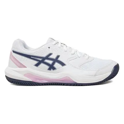 Boty na tenis Asics Gel-Dedicate 8 Clay 1042A255 Bílá