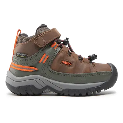 Trekingová obuv Keen Targhee Mid Wp 1026296 Hnědá