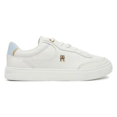 Sneakersy Tommy Hilfiger Essential Chic Court Sneaker FW0FW08322 Bílá