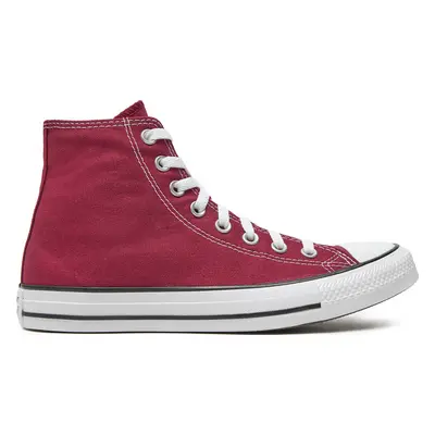 Plátěnky Converse All Star Hi Maroon M9613 Bordó