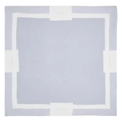 Šátek Calvin Klein Geo Minimal Scarf 130X130 K60K610227 Modrá