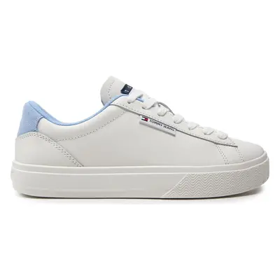 Sneakersy Tommy Jeans Tjw Cupsole Sneaker Ess EN0EN02508 Bílá