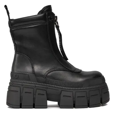 Polokozačky Buffalo Gospher Zip Boot BN1622350 Černá