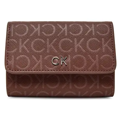 Malá dámská peněženka Calvin Klein Ck Daily Sm Trifold_Mono K60K612684 Bordó