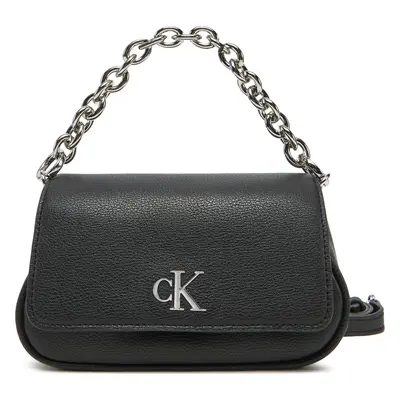 Kabelka Calvin Klein Jeans Minimal Monogram Shoulder Bag20 LV04K3134G Černá