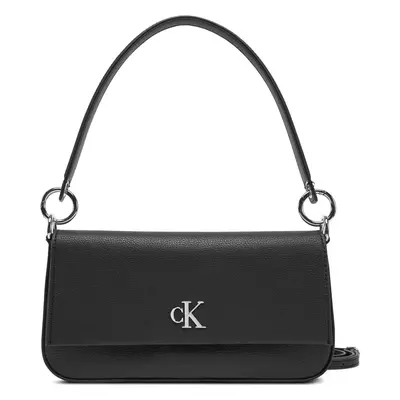 Kabelka Calvin Klein Jeans Minimal Monogram Shoulder Pouch LV04K3161G Černá