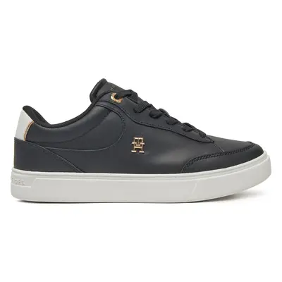 Sneakersy Tommy Hilfiger Essential Chic Court Sneaker FW0FW08322 Černá