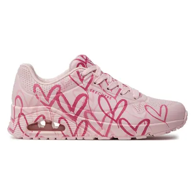 Sneakersy Skechers Uno Spread The Love 155507/LTPK Růžová