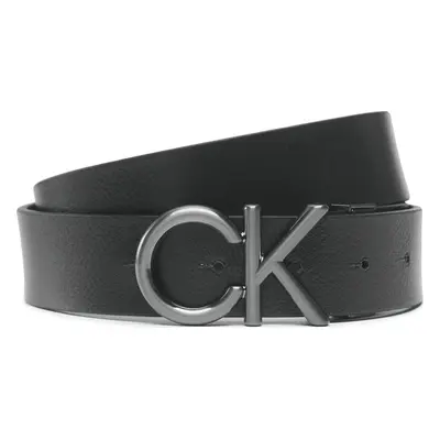 Pánský pásek Calvin Klein Adj/Rev Ck Metal Bombe Pb 35mm K50K510354 Černá