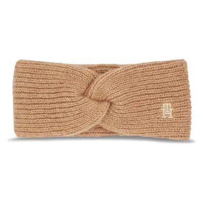 Textilní čelenka Tommy Hilfiger Th Timeless Headband AW0AW15308 Béžová