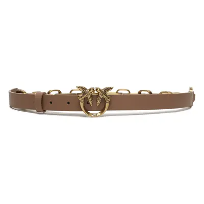 Dámský pásek Pinko Love Day Macro Chain H2 Belt AI 23-24 PLT01 100139 A0F1 Hnědá