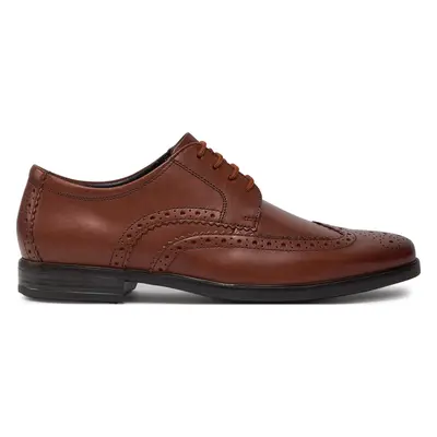 Polobotky Clarks Howard Wing 261612547 Hnědá