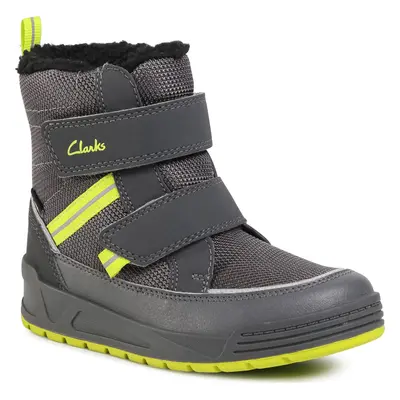 Sněhule Clarks Jumper Jump K 261535787 Šedá