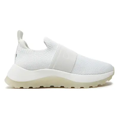 Sneakersy Calvin Klein Runner Slip On He Mesh HW0HW01896 Bílá