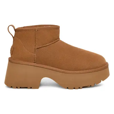 Sněhule Ugg W Classic Ultra Mini Heights 1158311 Hnědá