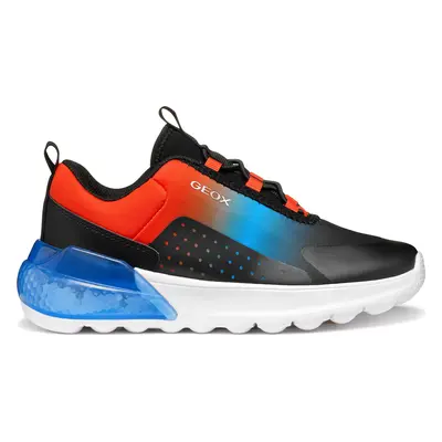 Sneakersy Geox J Activart Illuminus J45LYA 02A9J C9B7S M Černá