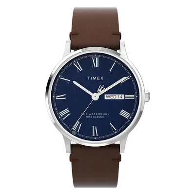 Hodinky Timex Waterbury TW2W14900 Hnědá